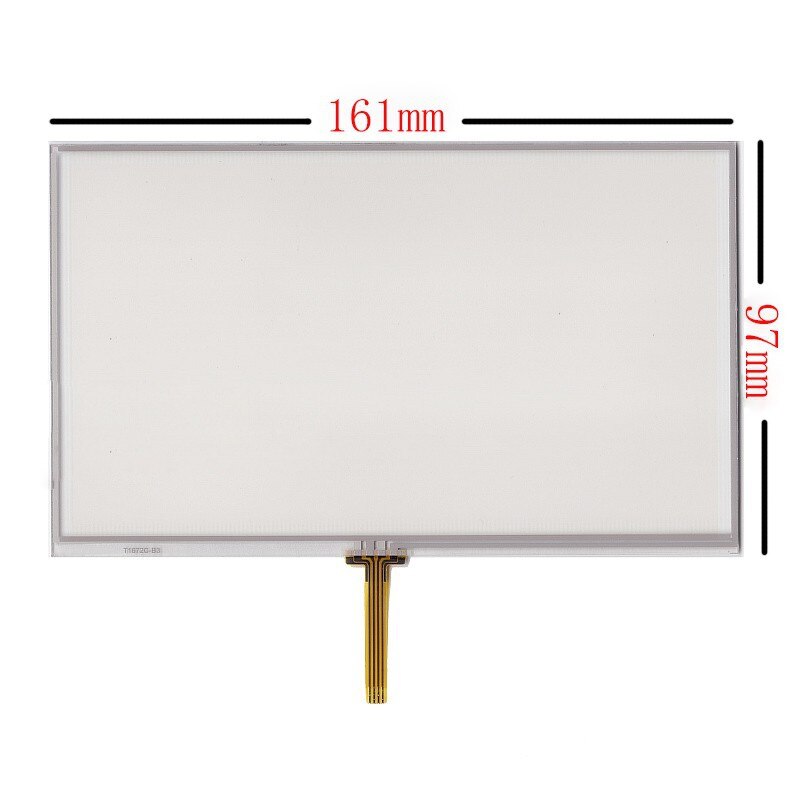 7 tommer 4 -leder resistiv berøringspanel digitaliseringsskærm til prestigio geovision 7059 pgps 7059