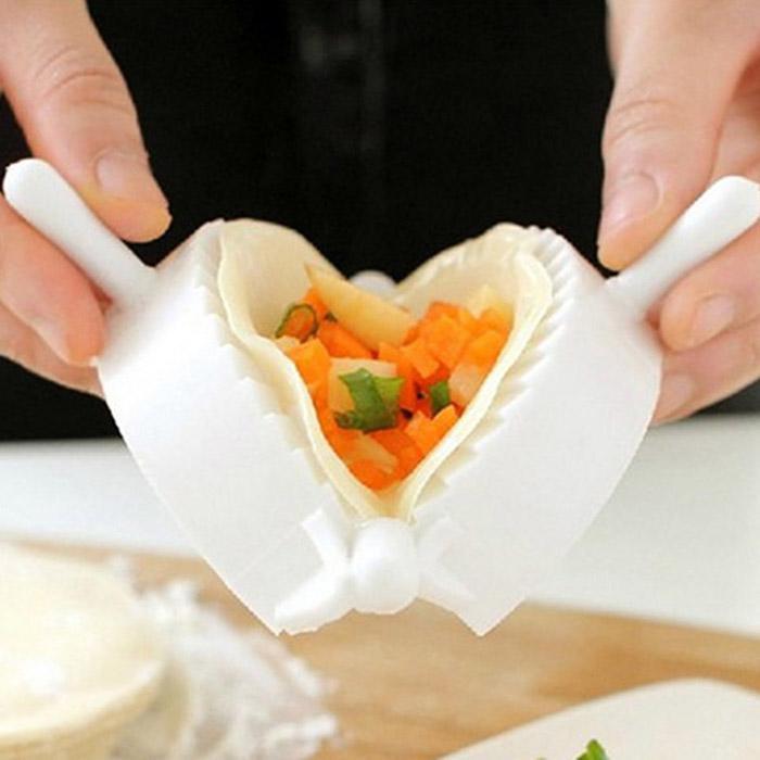 3pc/ sæt gør-det-selv dumplings form jiaozi maker dejpresse dumpling pie ravioli form klips køkkenværktøj gadgets tilbehør også
