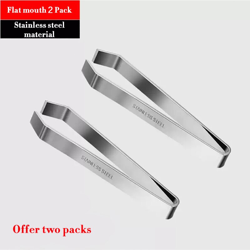 Stainless steel pig hair clip kitchen household salmon bone clip chicken duck feather plucking fish bone pliers tweezers: Green