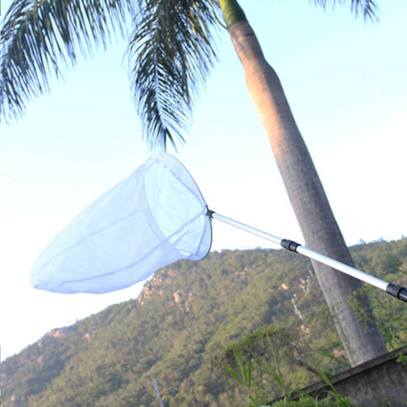 Aluminum Alloy Telescopic Handle Insect Net Children Catch Butterfly Dragonfly Fish Tadpoles Net Kids Outdoor Activity Fishing