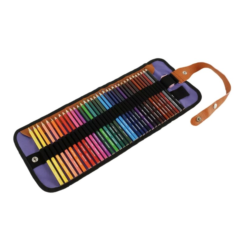 36/48/50/72 farben Wasser Löslich Farbe Blei Pinsel Bleistift Hand-gemalt Bausatz C90C: 01