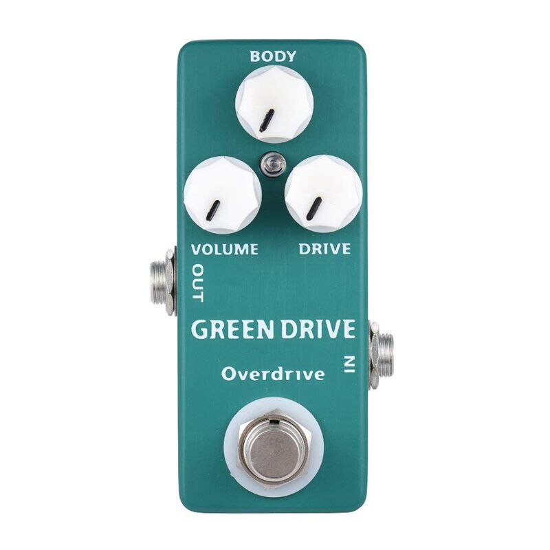 Mosky Groene Drive Overdrive Gitaar Effect Pedaal True Bypass Classic Blues/Rock Mini Enkele Gitaar Pedaal Gitaar Onderdelen Overdrive