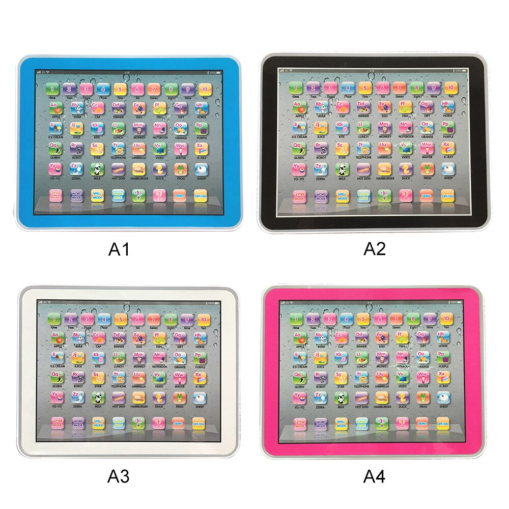 For Child Electronic Touch Type Kids Touch Study Computer English Early Learning Study Machine Baby Tablet Educational Toys