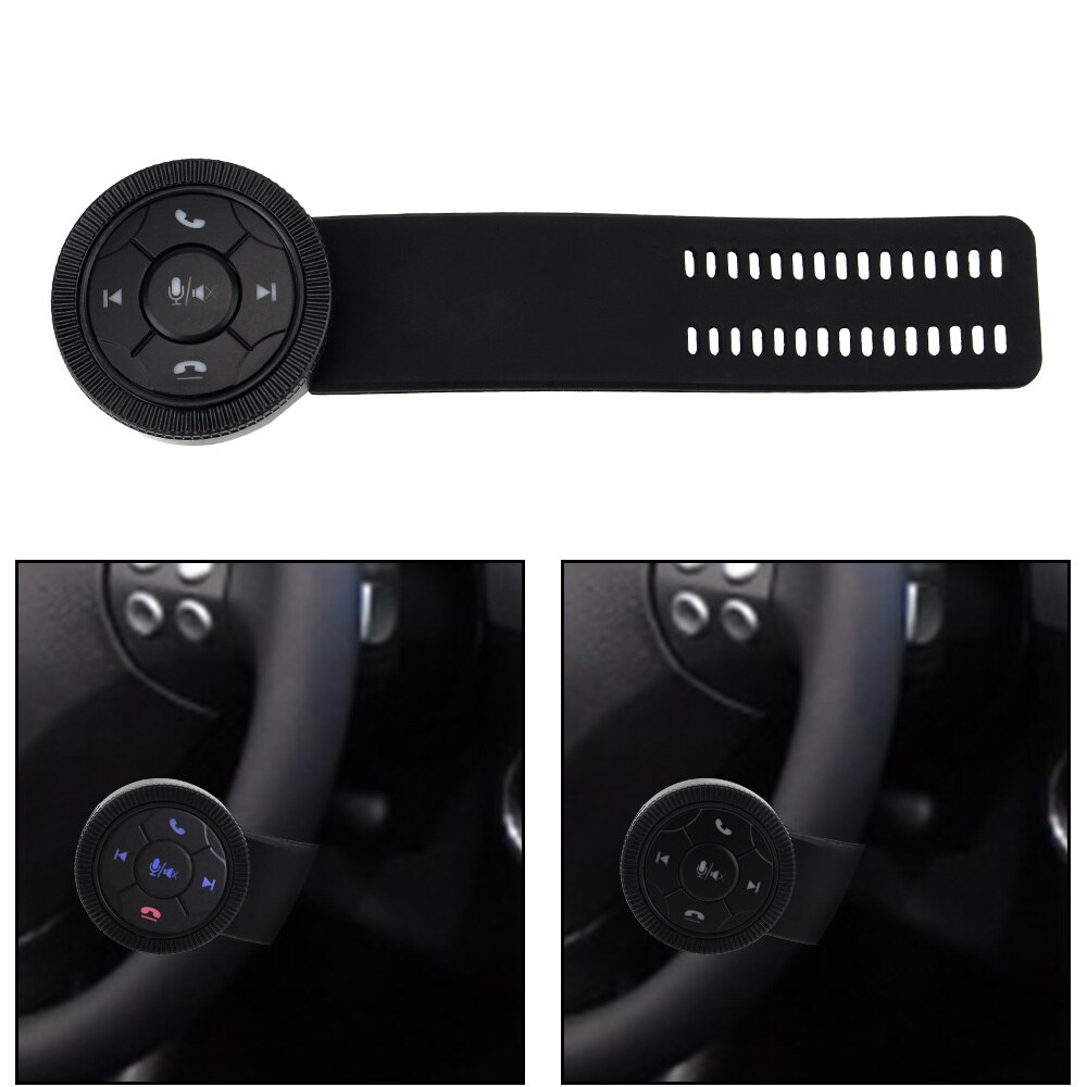Botones de Control remoto para volante de coche, Radio de coche, DVD, navegación GPS, Bluetooth, estilo de coche inalámbrico