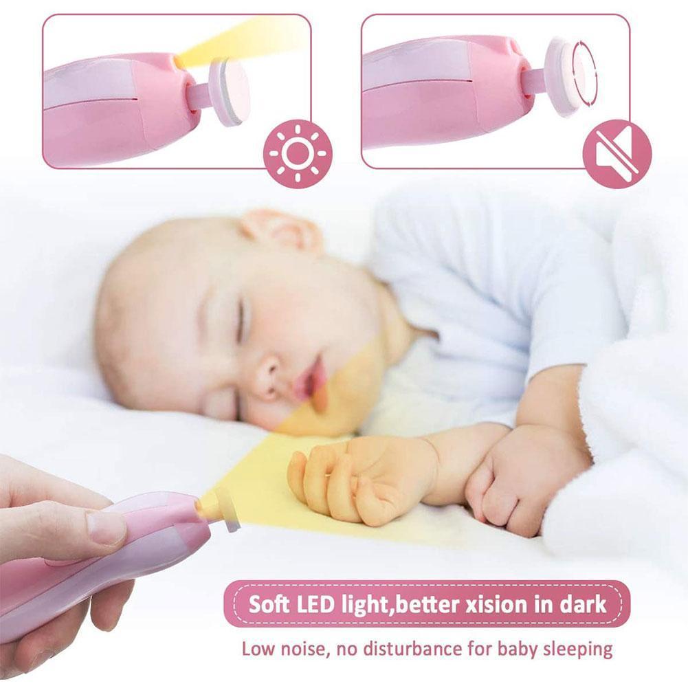 multifunktional Baby Nagel Poliermaschine Maniküre Werkzeug einstellen Baby Datei Nagel elektrisch Schermaschinen E7p1