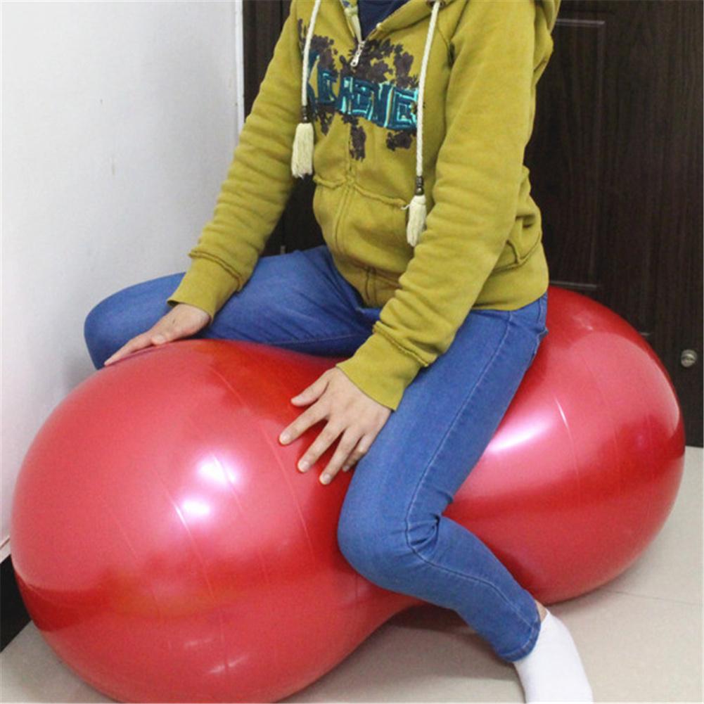 Capsule anti-Explosion épaisse, boule de Pilates, entraînement de rééducation pour personnes âgées, Fitness, Yoga, arachide avec pompe