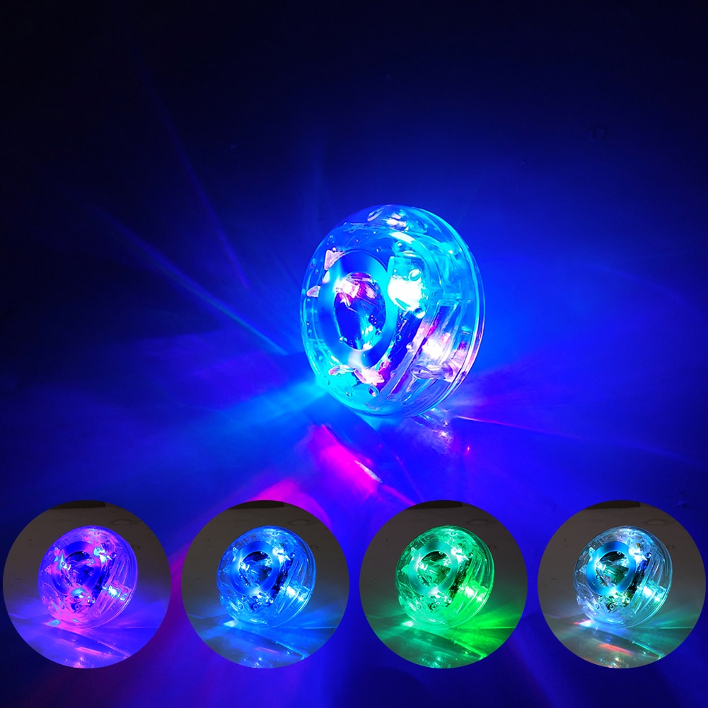 Badkar badleksak batteridriven undervattensljus disco spa badkar ljus pool float lampa led ljus vatten leksak