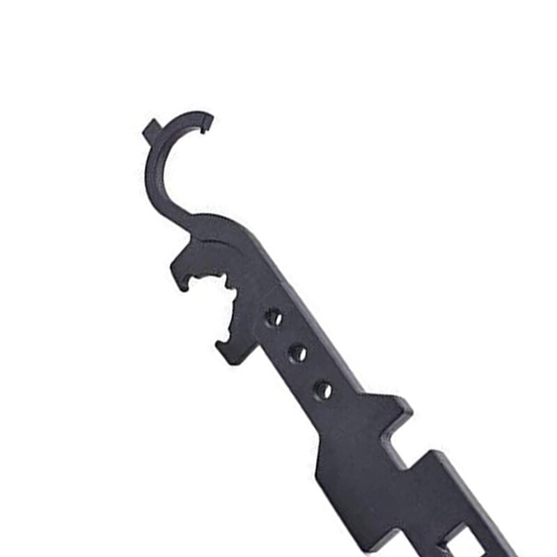 Multi-Function Tool for Disassembly and Installation Steel Black Multi-Function Wrench Outdoor Field