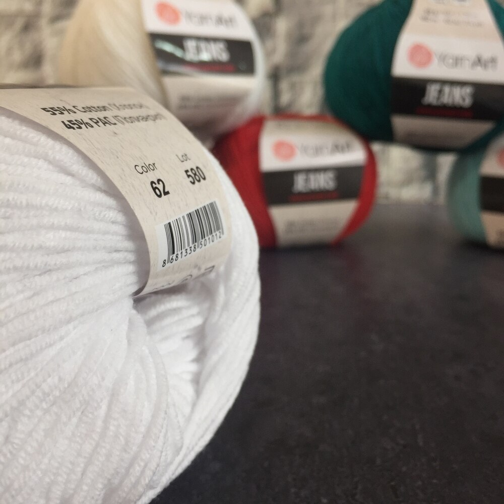 Ovillo de hilo de algodón para tejer a mano, tejido de ganchillo, chaleco, suéter, de boda, artesanal, 50gr, 160m