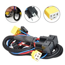 Faisceau Câblage 9012 9006 ABSOPRO - Kit 2 Prises Halogène Phares Voiture