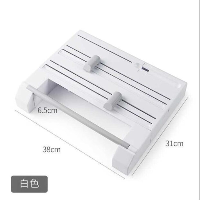 Wrap Cutting Doos Keuken Organizer Vershoudfolie Saus Fles Opbergrek Tin Folie Papier Handdoek Houder Plastic Plank