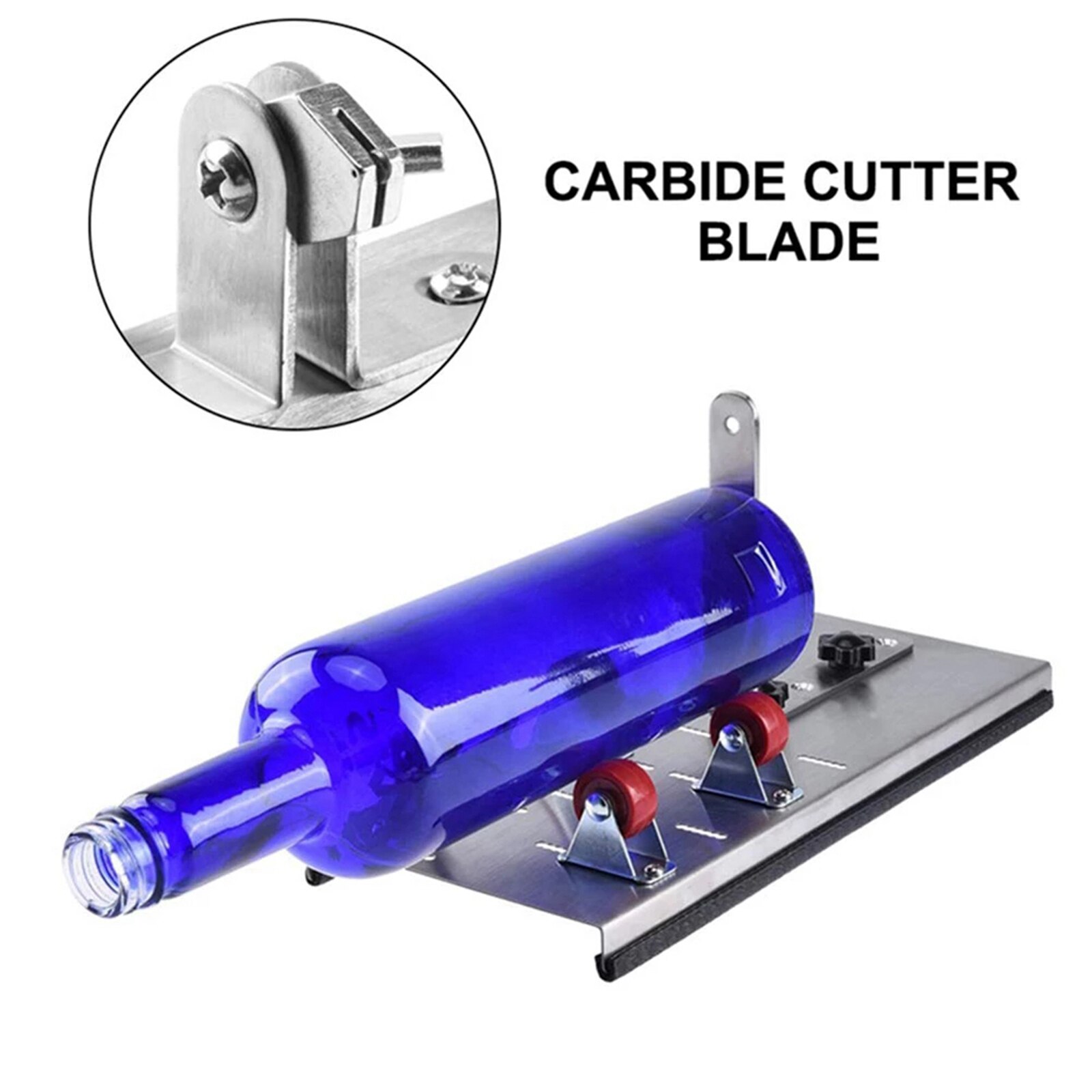 2 Stuks Glazen Fles Cutter Machine Snijgereedschap Vervanging Messen Carbide