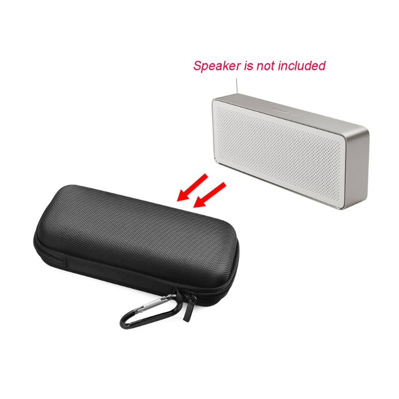 Custodia rigida da viaggio in EVA con cerniera custodia protettiva custodia per Xiaomi Mi altoparlante Bluetooth e cavo G6DC