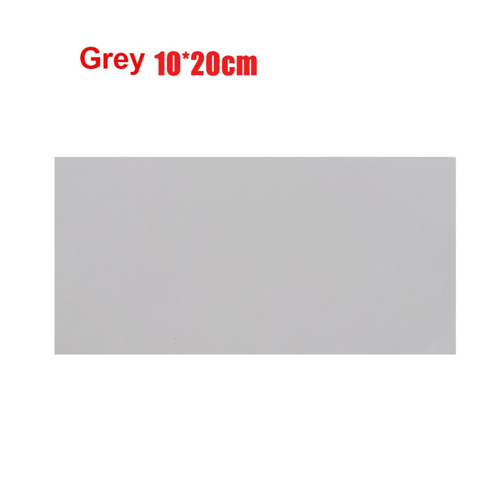 1Roll Leather Patches Self-Adhesive PU Repair Patch Couches Repair Stickers For Sofas Bags Furniture Driver Seats: 2-grey 10x20cm
