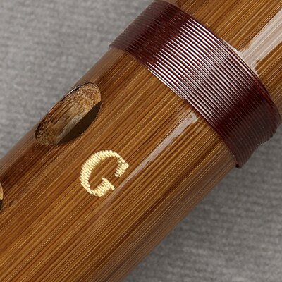 Flauta de bambú hecha a mano para principiantes y amantes de la música, Flauta de Boutique tradicional china, Dizi, de madera: G Key