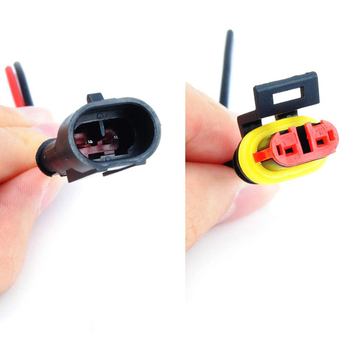 352 Stuks IP68 Auto Elektrische Draad Connector 1/2/3/4 Gat Terminals Plug Mannelijke & vrouwelijke Pin Plug Connector Voor Auto Motoren Vrachtwagens