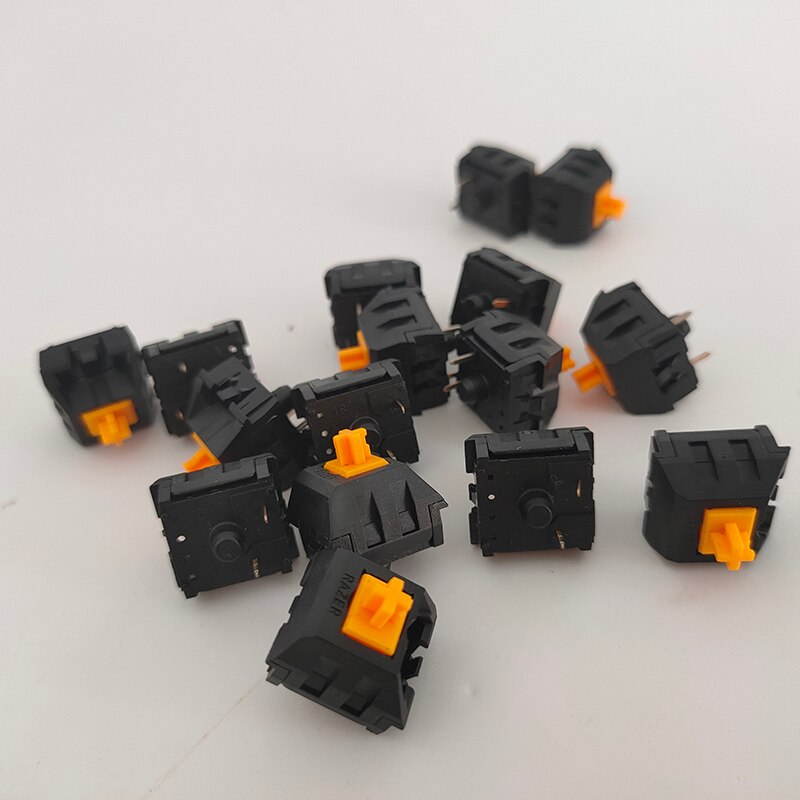 Mechanical Keyboard Accessories Axis Switch RGB Orange Razer Black Widow Chroma Game Compatible With Kaihua Cherry Cross Shaft
