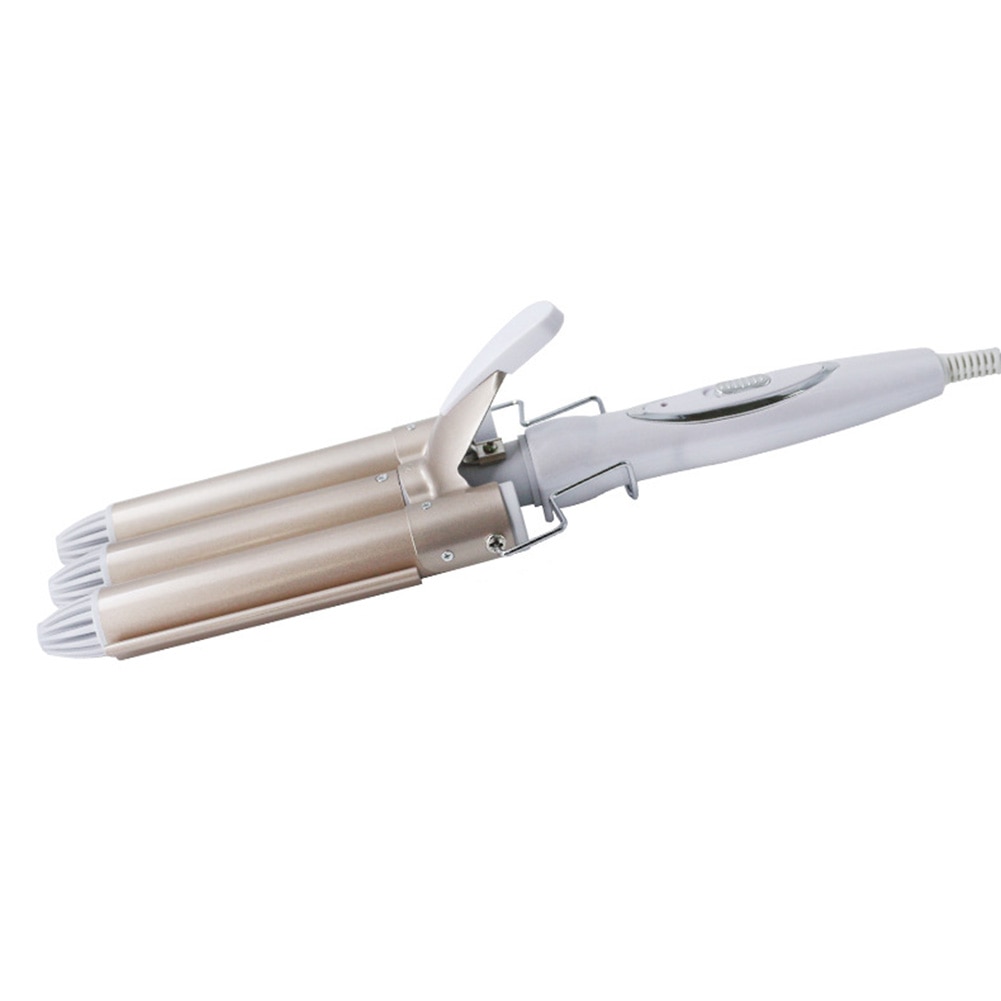 Utensilios peluquería rizador de cerámica, Triple barril, estilizador de pelo, herramientas de estilismo, rizador de pelo eléctrico