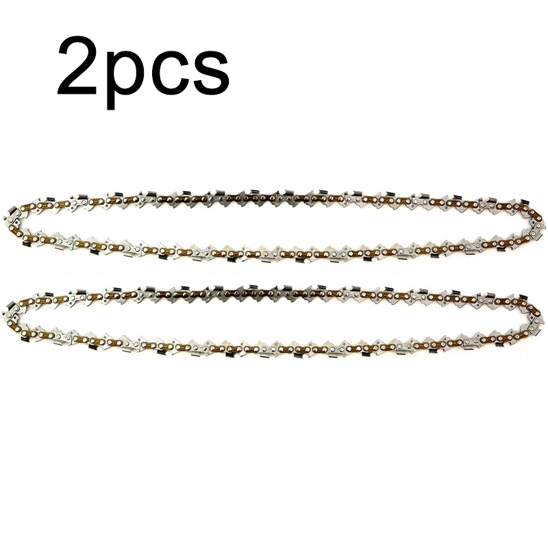 2 Stuks Zaagketting 0,325 "1.5Mm 72T 45Cm 18 'Fit Voor Lengte 72 Drive Links Kettingzaag Apparatuur Gereedschap Accessoires