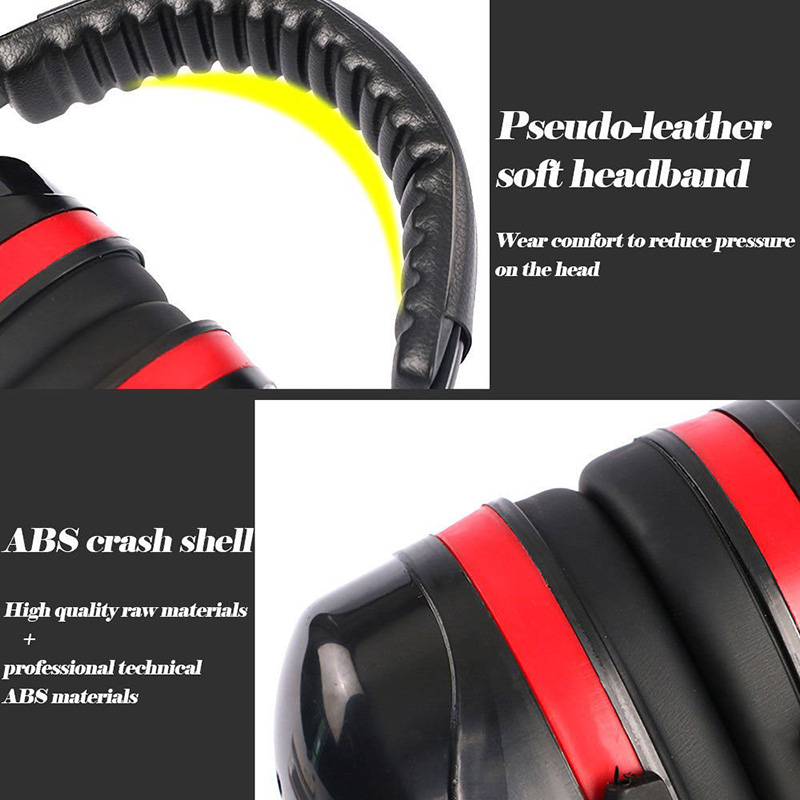 Vouwen Oor Verdedigers SNR 35dB Protectors Hoofd gemonteerde Noise-proof Geluidsisolatie Oorbeschermers Gehoor Veiligheid Adult Voor Schieten