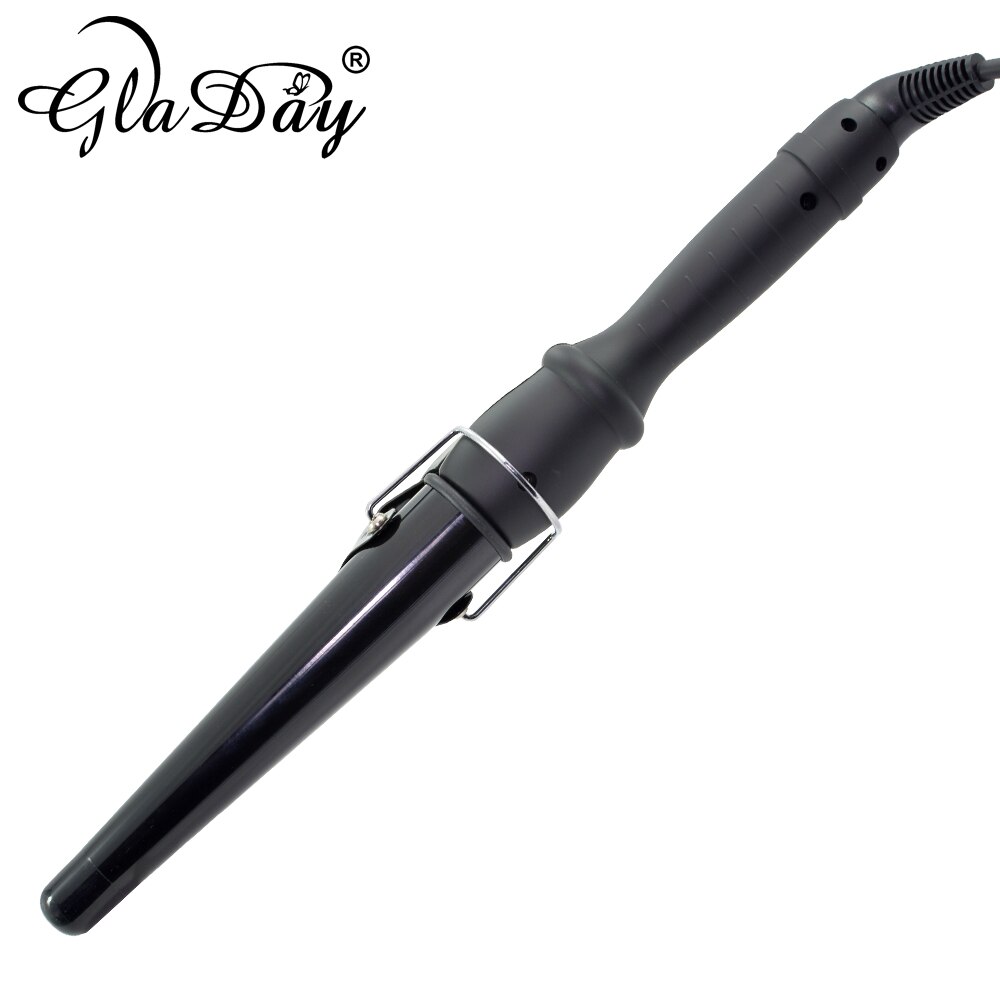 Avsmalnande hår locktång keramiska kon papiljotter locktång hår styling verktyg