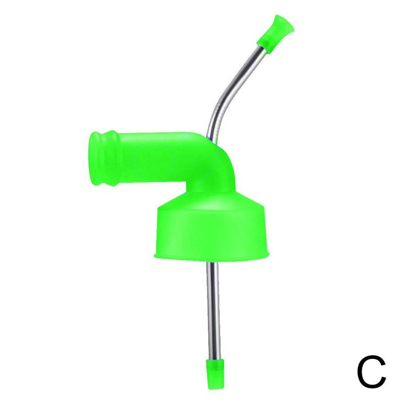 1PC Beer Snorkel Straw Beer Bong Funnel Slammer Double Snorkel Drinking Beer Bar Tools Festivals Party Dispenser Y1F5: AKZ0720C