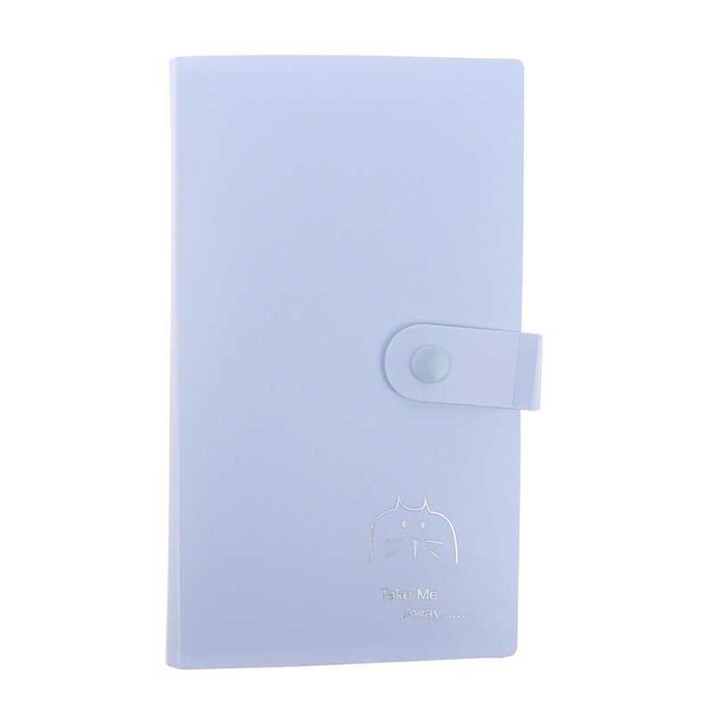 1 Uds 240 europeo capacidad Kaarthouder Photocard ofertas Karton Fotoalbum: PP