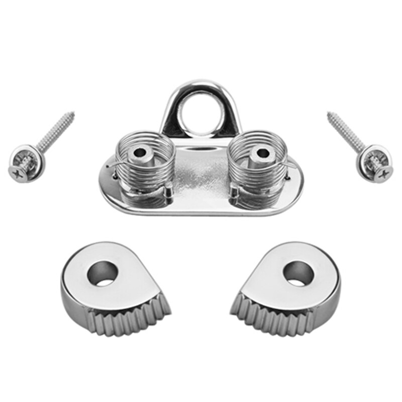 Marine Grade 316 Cam Cleat With Leading Ring Boat Cam Cleats For Marine Sailing Sailboat Kayak Canoe Dinghy