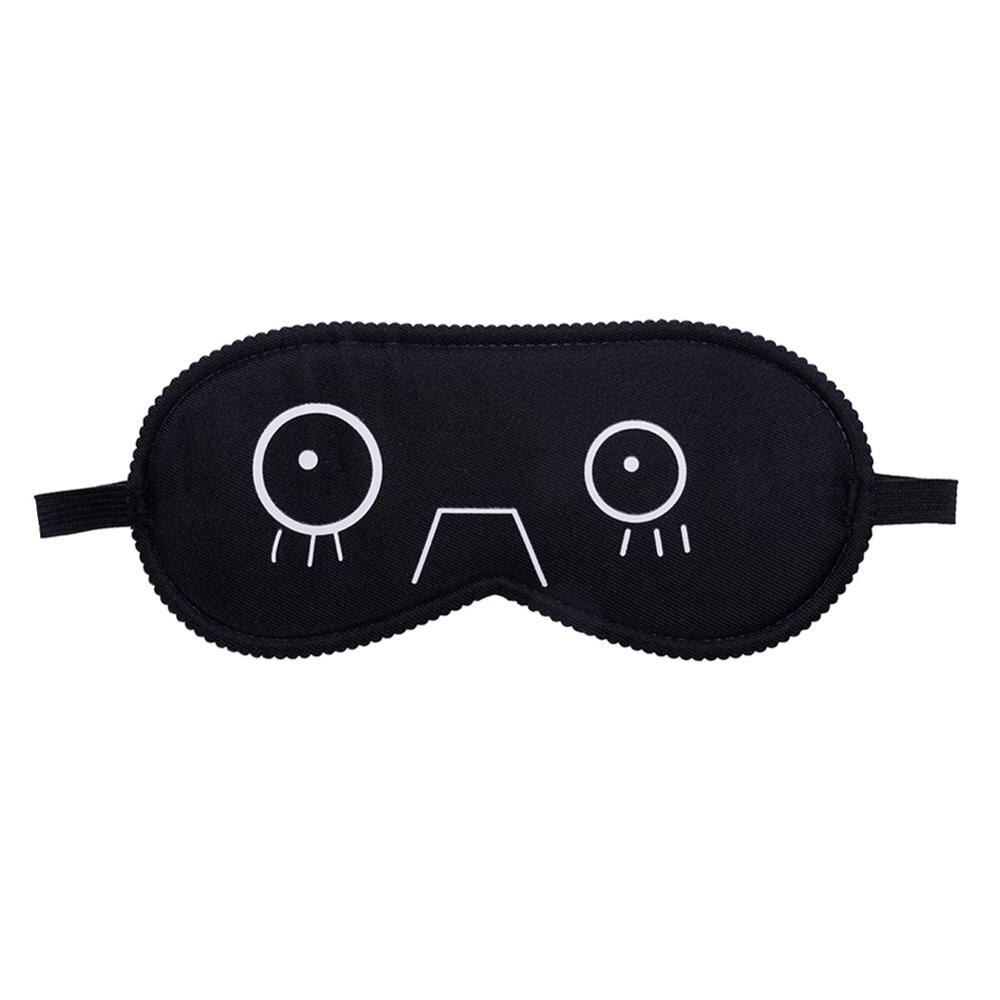 Coton Doux Oeil L'aide Masque de Sommeil avec Confortable Compresse de Glace Gel Voyage Reste Abat-Jour Couverture Bandeau Unisexe Sécurité Yeux Blinder