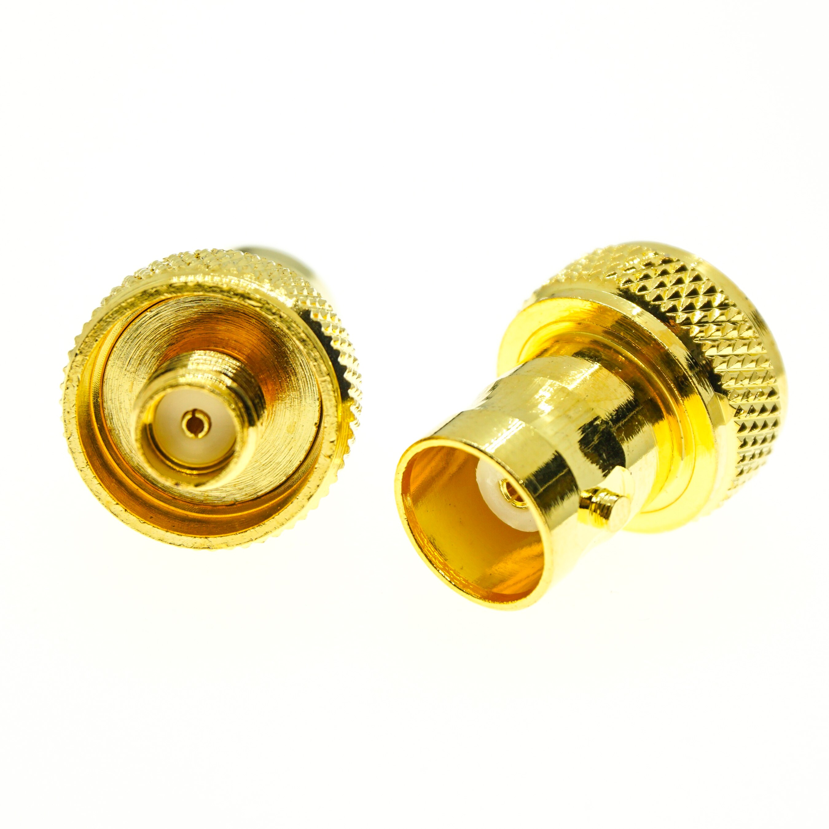 Bnc Naar Sma Connector Antenne Bnc Vrouwelijk Naar Sma Vrouwelijke Plug Vergulde Q9 Rechte Coax Rf Adapters Voor Vertex icom Kenwood