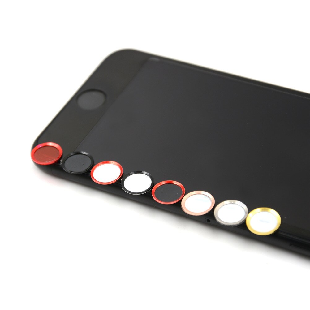 Home Button Sticker Protector Toetsenbord Keycap Voor Iphone 5 S 5 Se 4 6 6S 7 Plus ondersteuning Vingerafdruk Unlock Touch Key Id