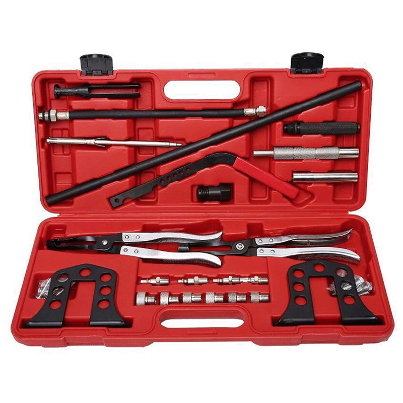 Demolished Valve Disassembly Tool Sets Extractor Valve Seal Clamp Pliers As Aftermarket Car Valve Spring Removal Tool