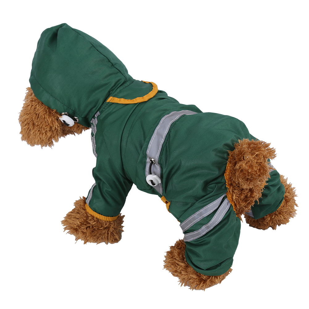 Pet Honden Regenjas Waterdichte Jas Hond Kap Regenhoes Outdoor Bescherming Kleding Hond Lente Zomer Reflecterende Regenjas