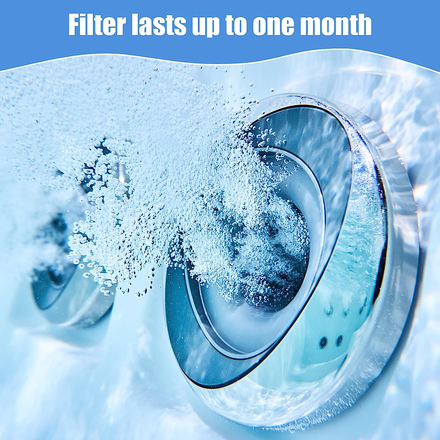 Filtro de piscina de repuesto apto para cartucho de filtro Bestway Flowclear tamaño VI Lay-Z-Spa - Miami Vegas Palm Springs Paris