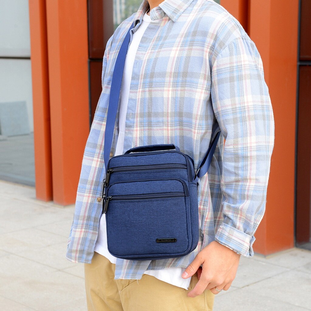 Luxury Men Messenger Bags,Oxford man bags Handbag Men's Travel Bags Small Crossbody Men Shoulder Bags#3