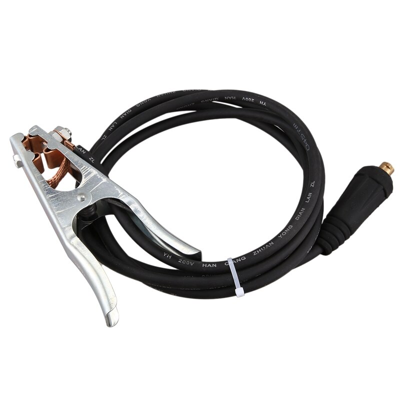 500A Foundation Welding Grounding Cable Clamp Cable 35-50 Plug Welding Fixture for MIG TIG ARC Welding Machine