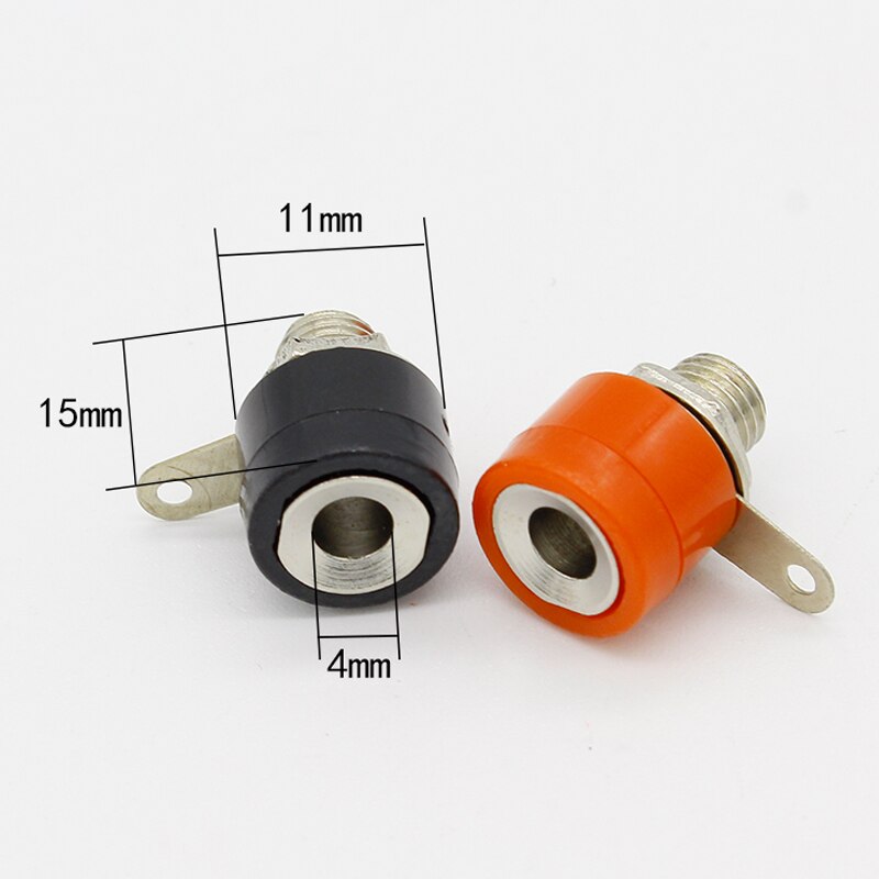 10 Stks/partij 4Mm Banana Binding Post 4Mm Banaan Socket