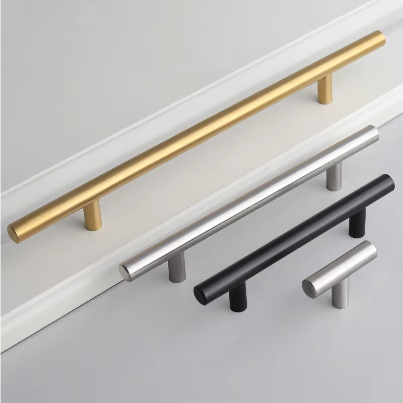 Cupboard Handle Brushed Stainless Steel Kitchen Cabinet Door Knob Kitchen Handle Furniture Drawer Pulls Bar Handle Pull Hardware