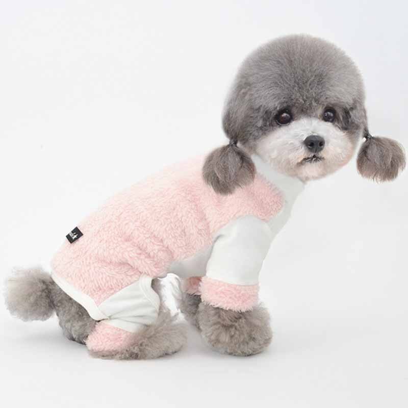 automne et hiver style vêtements pour animaux de compagnie chien vêtements chiot vêtements à quatre pattes Teddy poméranie vêtements chat vêtements