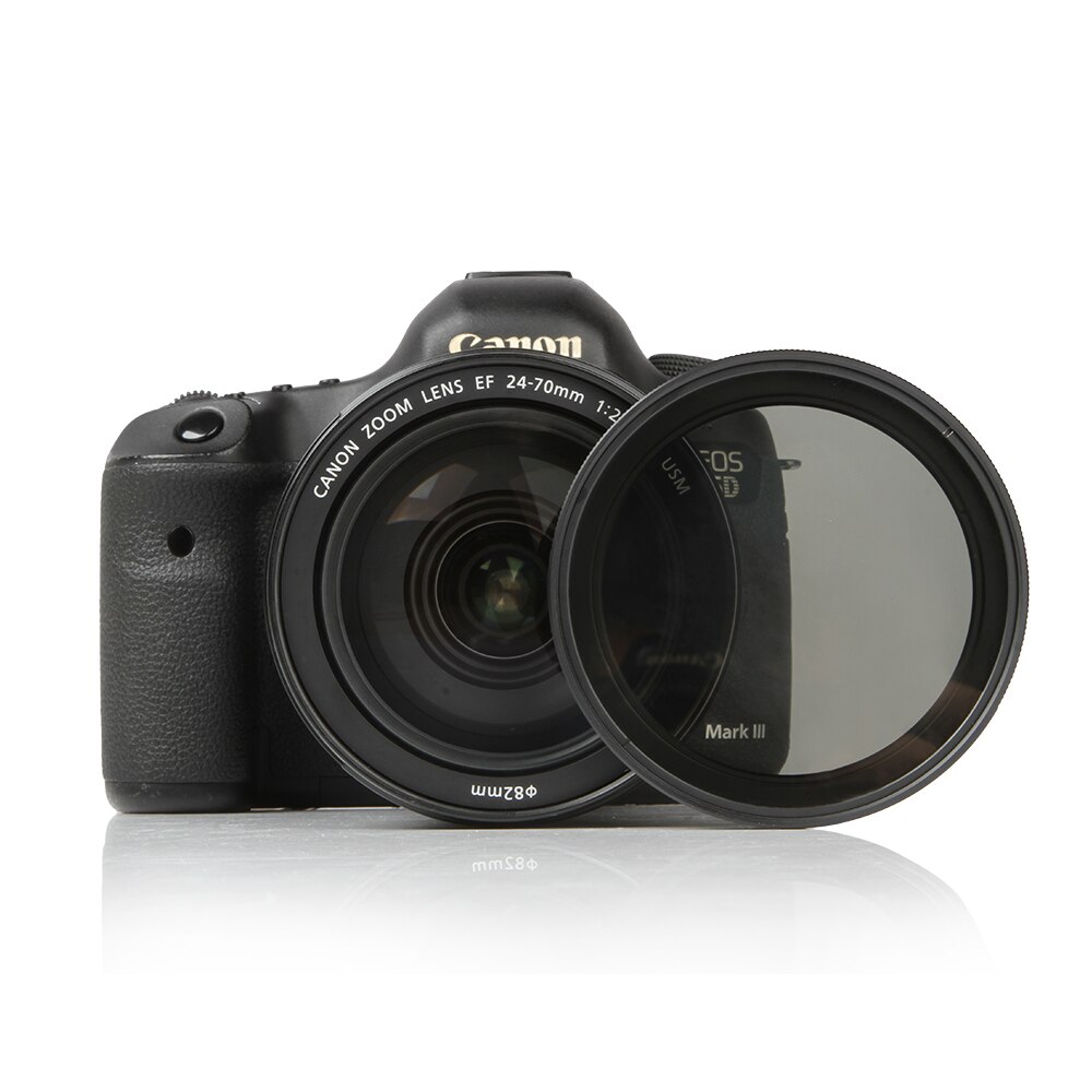 Viltrox Verre Optique Mince ND2-ND400 Densité Neutre Fader filtre à DENSITÉ NEUTRE Variable Réglable 52/55/58/62/67/72/77mm pour Canon Nikon
