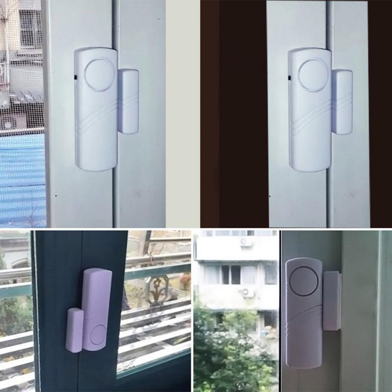 90dB Loud Wireless Magnetic Alarm Sensor Burglar Intruder Anti-Theft Door Window House Security Safety Alarm System