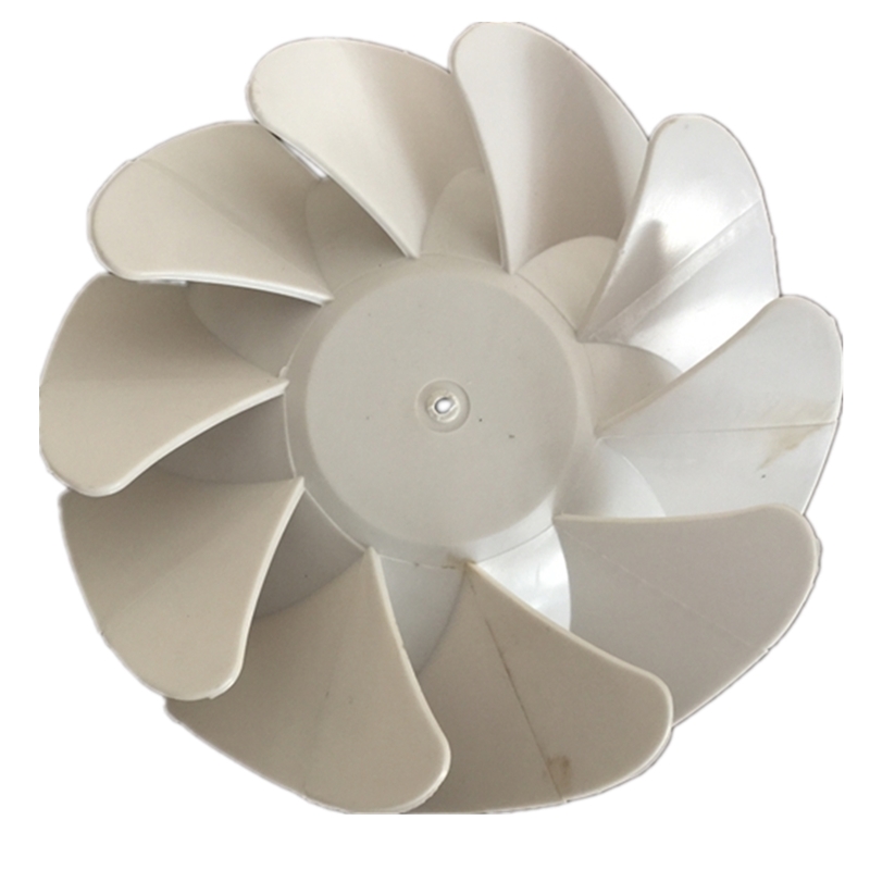 1pc plastventilationsblade udstødningsventilatorhjul til kanalventilator skråstrømningsblad vindhjul ventilationsfittings