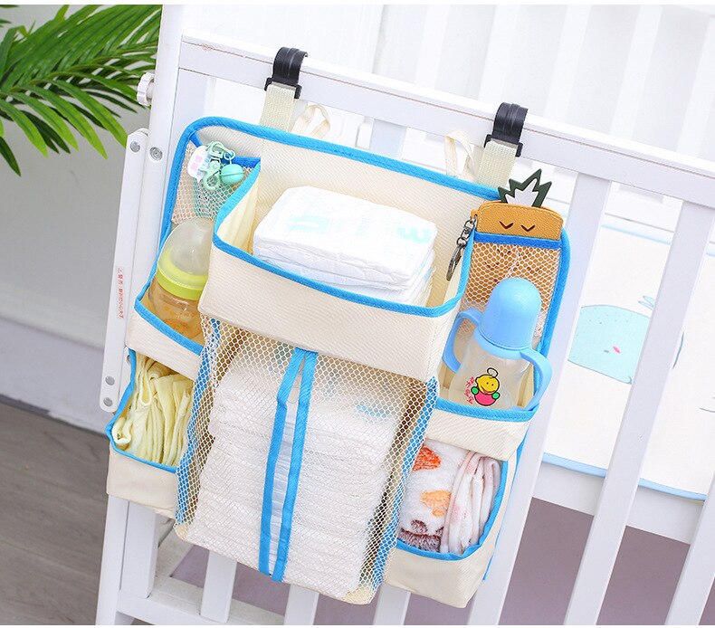 Wieg Bed Opbergdoos Opknoping Tas Luier Opbergtas Bed Opbergtas Multifunctionele Kinderwagen Opknoping Bag Rack Baby levert