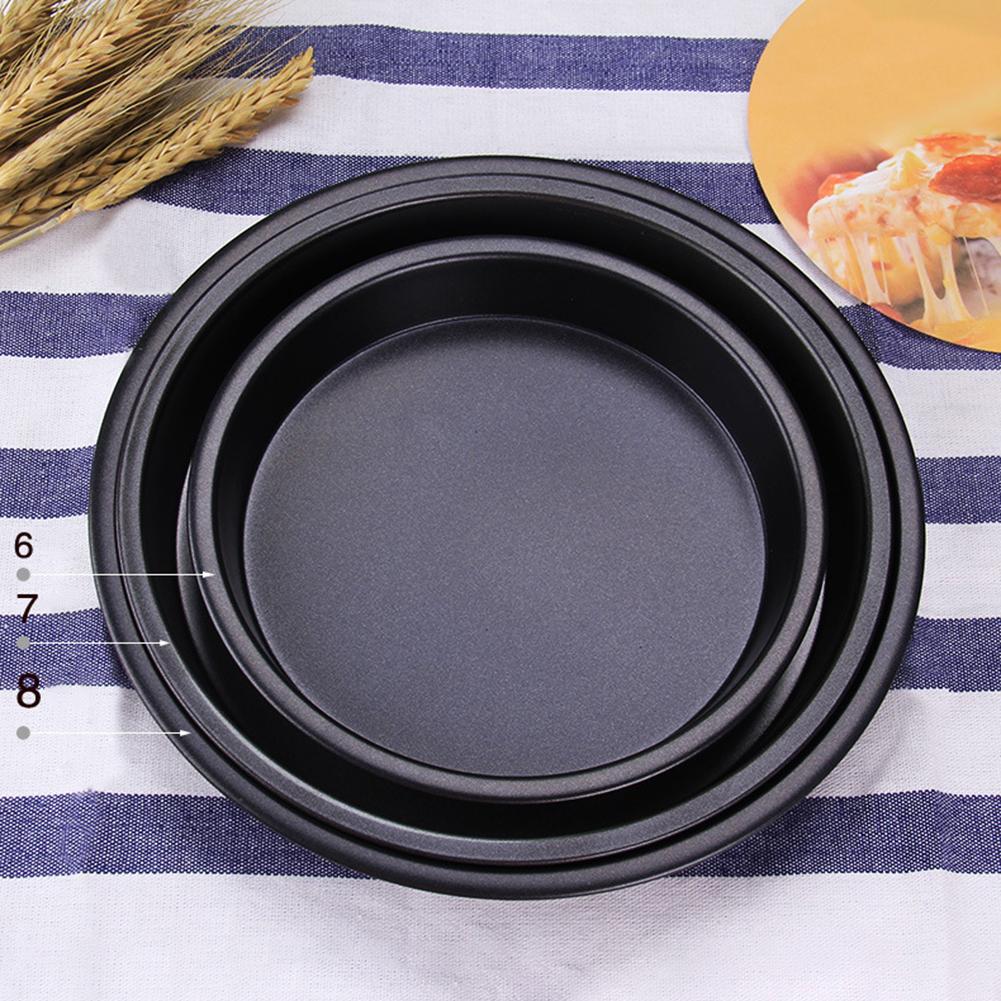 Pizza Pan Nonstick Pizza Plate Barbecue Net Rack Plate Stainless Steel BBQ Utensils Baking Tray Home Bakeware Baking Tool 
