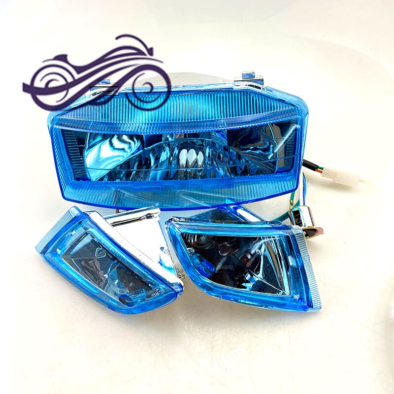 motorcycle for Honda DIO 50cc AF17 AF18 AF25 Motorcycle scooter lights headlights motorcycle Turn Signal Lights Indicators Light: Blue