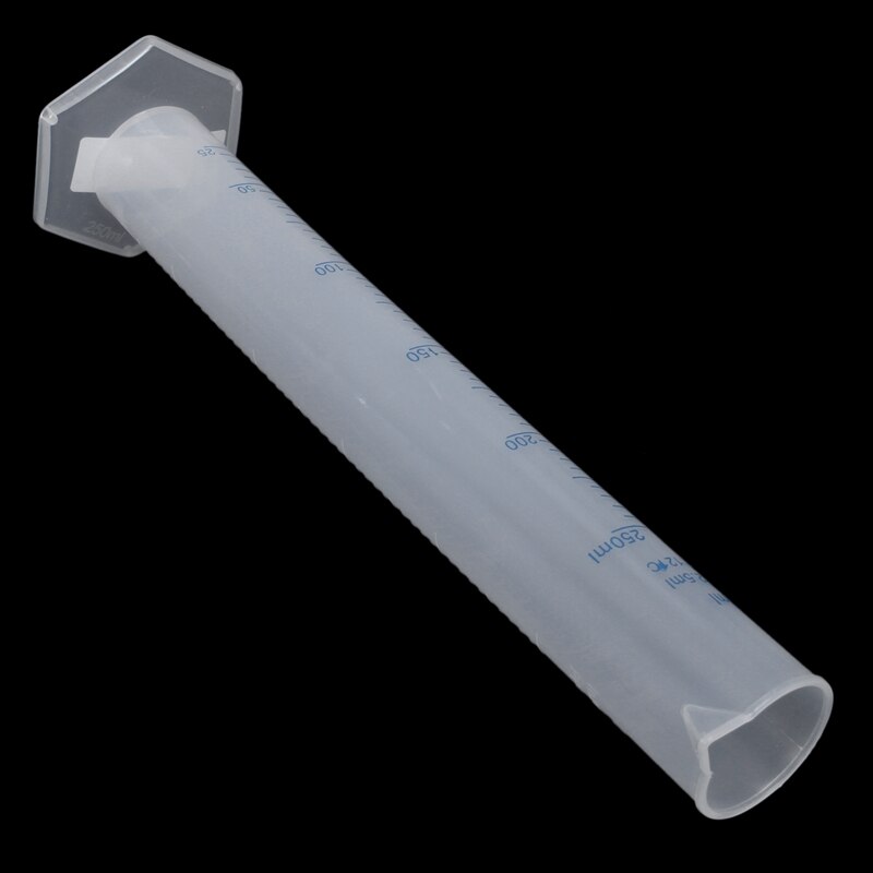 Cylinder height 31.5 cm cup plastic, 250 ml liquid measurement