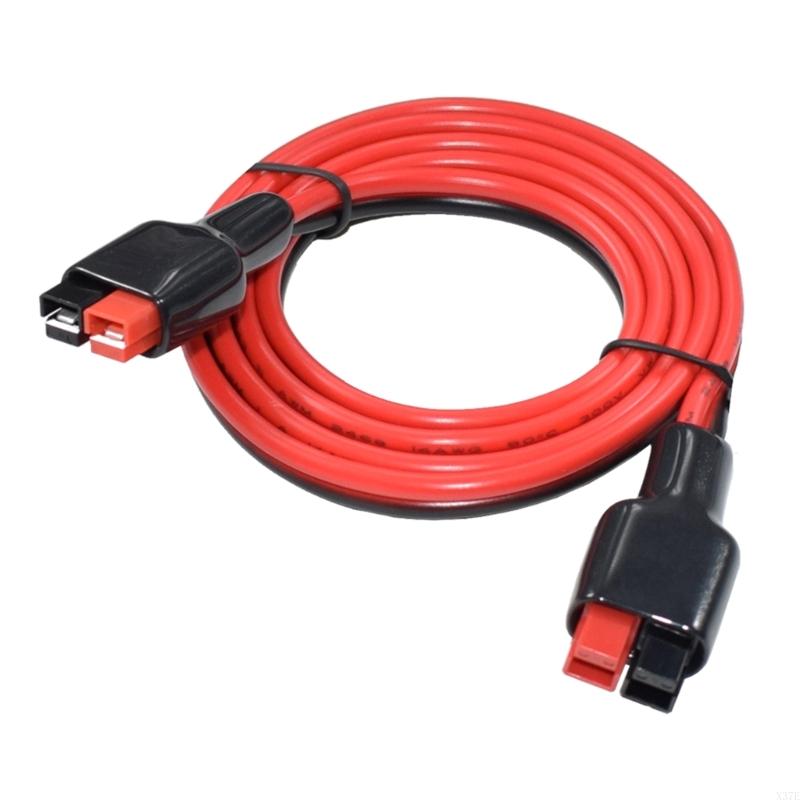920l 50/100cm 14 awg-kontaktkabel dobbelkontakt til anderson-ledningsadapter strømfordeling til elektriske kjøretøy
