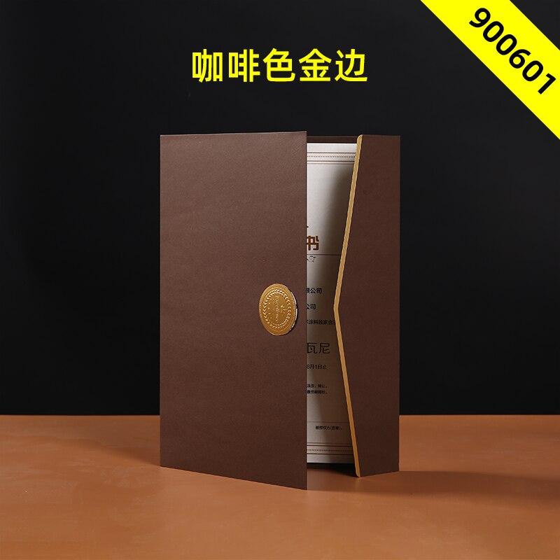 Cuckoo Certificate Honor Case Appointment Paper Document Storage A4 Paper Cover Completion Certificate Inner Core Cover