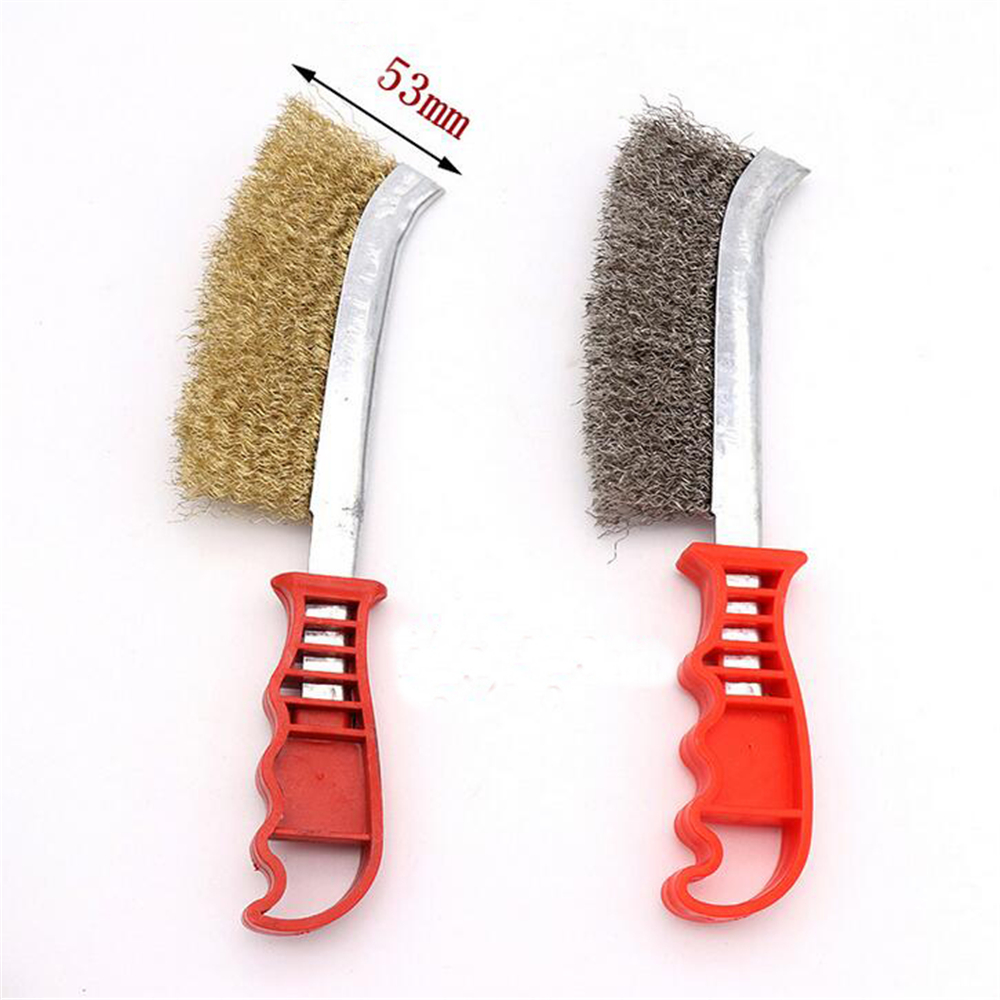 Wire Scratch Brushes Grill Cleaner BBQ Grill Steel Wire Brush Brush-Steel Stainless Steel Wire Brush Rust Paint Removal Tools