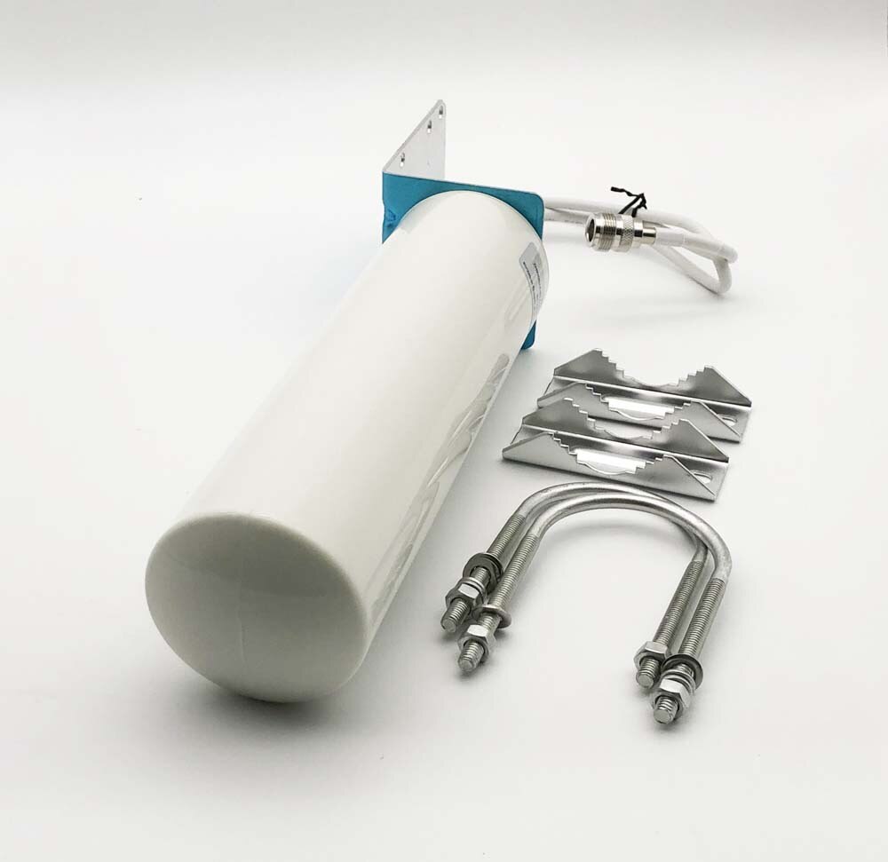 4G 5G Antenna Outdoor 698-3800MHz 12dBi N Female Connector Onmi External Barrel Antenna for Wifi Router Modem Singal Booster